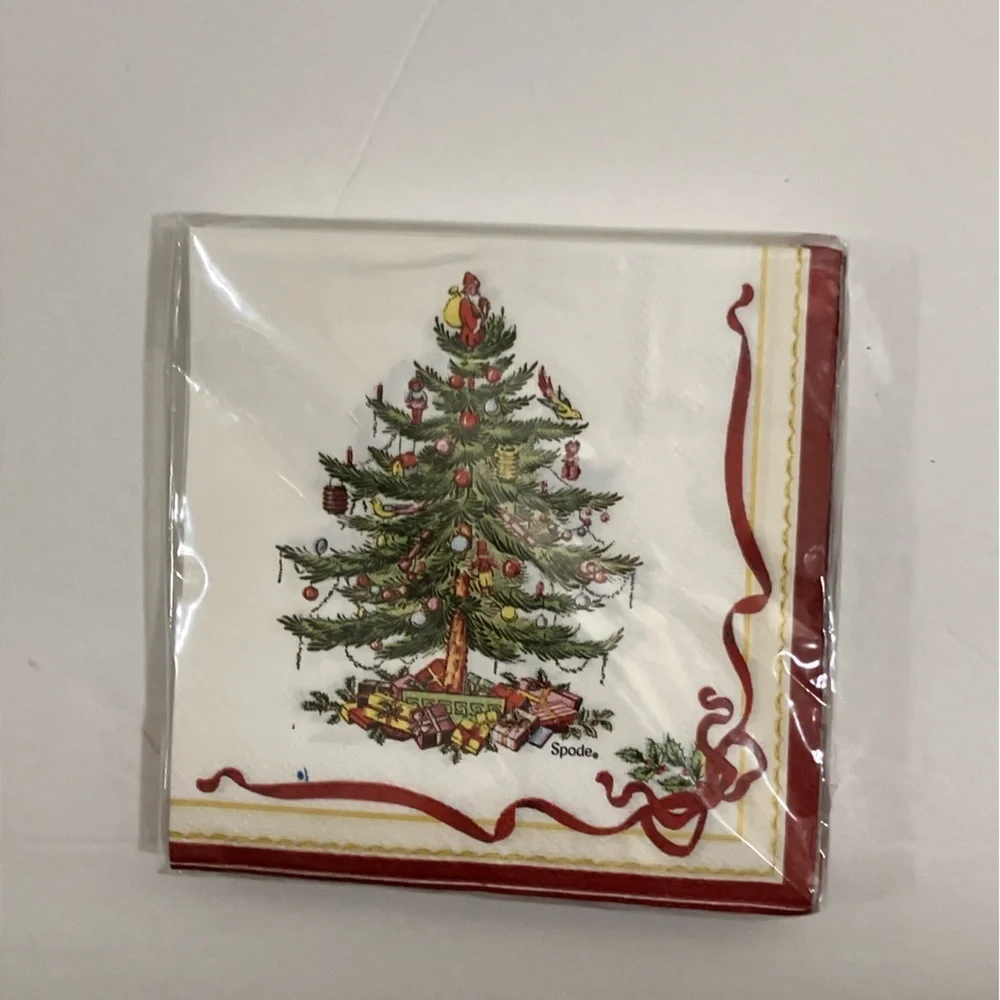 2 pack Spode Cocktail Napkins